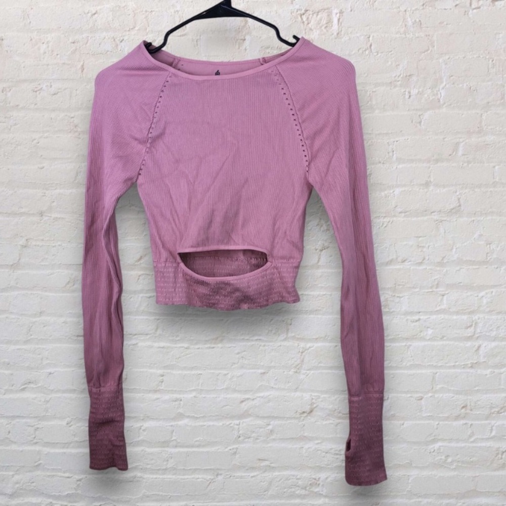 Free People Cut it Out Long Sleeve size M
